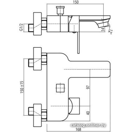 Смеситель Valvex Loft Gold 2455810