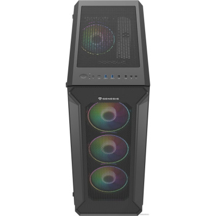 Корпус Genesis Irid 505 V2 ARGB Black NPC-1518