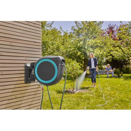 Катушка со шлангом Gardena Катушка со шлангом автоматическая RollUp 18625-20 (13 мм, 30 м)