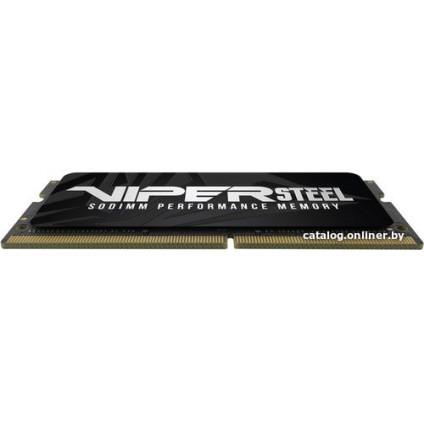 Оперативная память Patriot Viper Steel 32GB DDR4 SODIMM PC4-21300 PVS432G266C8S
