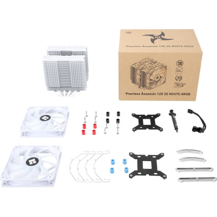 Кулер для процессора Thermalright Peerless Assassin 120 SE ARGB (белый)