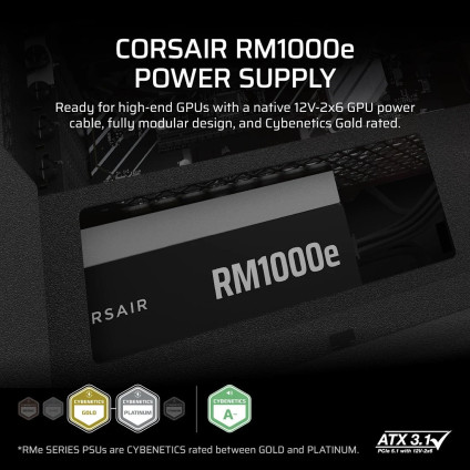 Блок питания Corsair RM1000e CP-9020297-EU