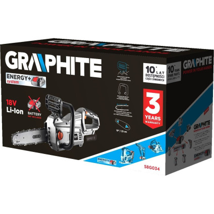 Аккумуляторная пила GRAPHITE 58G034