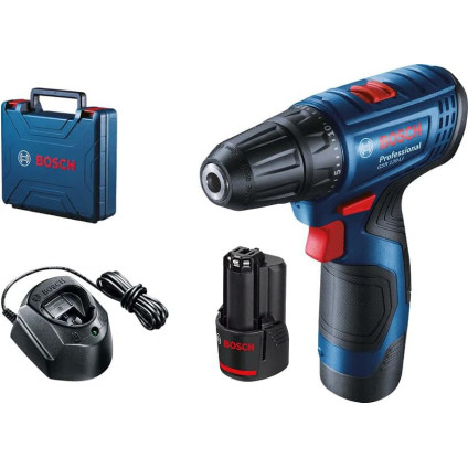 Дрель-шуруповерт Bosch GSR 120-LI Professional 06019G8000 (с 2-мя АКБ, кейс)