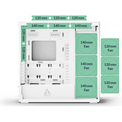 Корпус Arctic Xtender ACPCC00014A