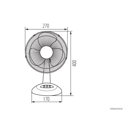Вентилятор Kanlux Veneto-23B