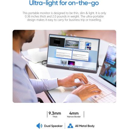 Портативный монитор Arzopa A1M