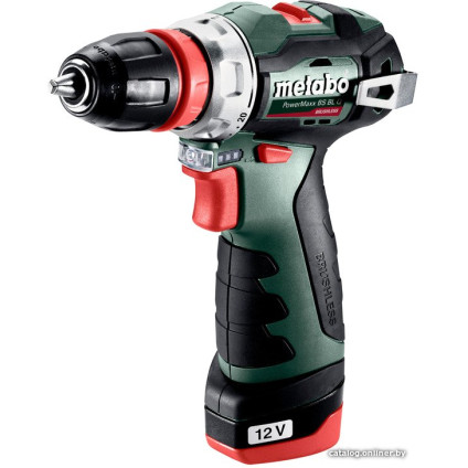 Дрель-шуруповерт Metabo PowerMaxx BS BL Q 601749500 (с 2-мя АКБ, кейс)