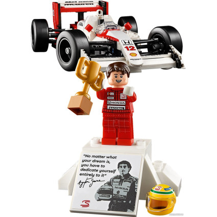 Конструктор LEGO Icons 10330 McLaren F1 MP4/4 и Айртон Сенна