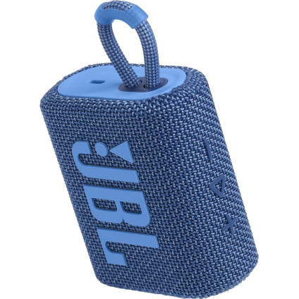 Беспроводная колонка JBL Go 3 Eco (синий)