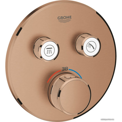 Смеситель без скрытого механизма Grohe Grohtherm SmartControl 29119DL0 (теплый закат, матовый)