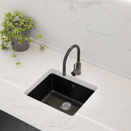 Кухонная мойка Kernau Kgs U 60 1B Deep Black