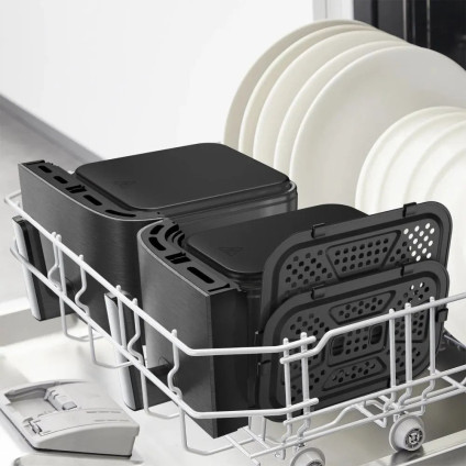 Аэрогриль (аэрофритюрница) Tefal Dual Easy Fry EY942HE0