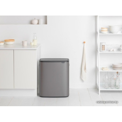 Мусорное ведро Brabantia Bo Touch Bin 60 л (платиновый)