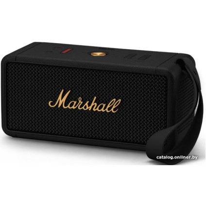 Беспроводная колонка Marshall Middleton (черный/латунь)