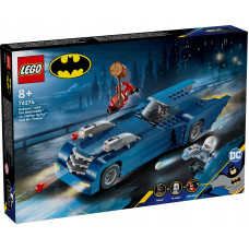 Конструктор LEGO Batman 76274 Бэтмен на Бэтмобиле против Харли Квинн и Мистера Фриза