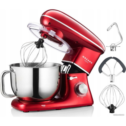 Планетарный миксер Mozano Kitchen Machine ROB-01 (красный)