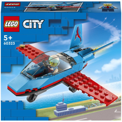 Конструктор LEGO City 60323 Трюковый самолет