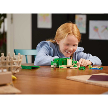 Конструктор LEGO Minecraft 21254 Домик на Черепашьем пляже