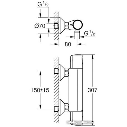 Смеситель Grohe Precision Trend 34229002