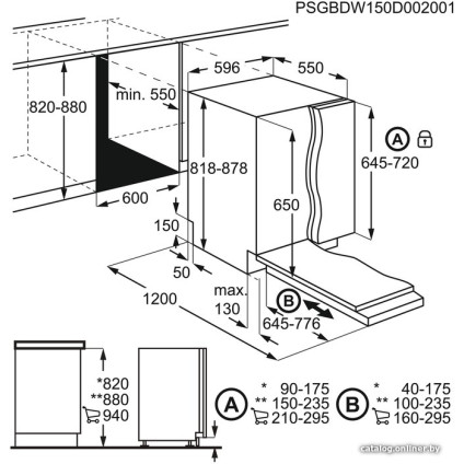 Встраиваемая посудомоечная машина Electrolux EEM48221L