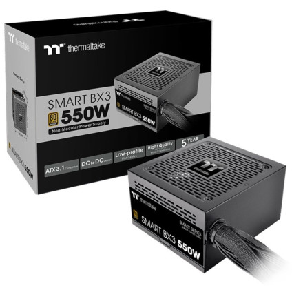 Блок питания Thermaltake Smart BX3 Bronze 550W PS-SPD-0550NNFABE-3