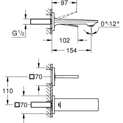 Смеситель Grohe Allure S 19309A02