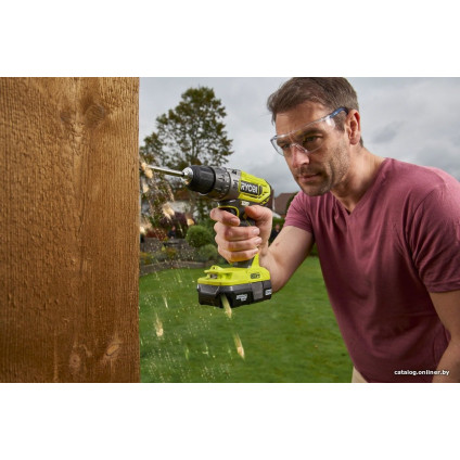 Ударная дрель-шуруповерт Ryobi R18PD2-220S 5133004459 (с 2-мя АКБ, сумка)