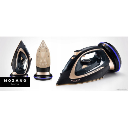 Утюг Mozano Ultimate Smooth (черный/золотистый)