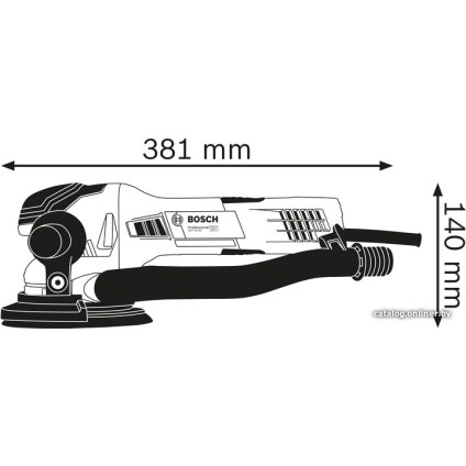 Эксцентриковая шлифмашина Bosch GET 55-125 Professional 0601257000