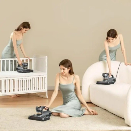 Пылесос для удаления пылевых клещей Jimmy BX7 (графит/золото)