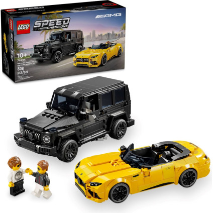 Конструктор LEGO Speed Champions 76924 Mercedes-AMG G 63 и Mercedes-AMG SL 63