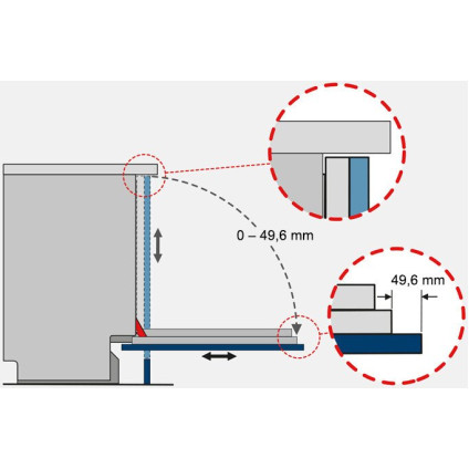 Встраиваемая посудомоечная машина Bosch Serie 4 SMH4ECX28E