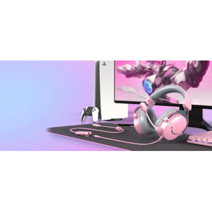 Наушники FIFINE H9 (розовый)