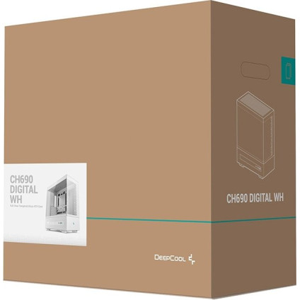 Корпус DeepCool CH690 Digital WH R-CH690-WHNNA0D-G-1