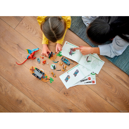 Конструктор LEGO Ninjago 71759 Драконий храм ниндзя