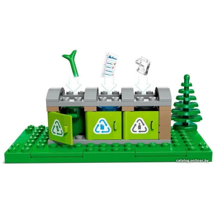 Конструктор LEGO City 60386 Грузовик для переработки отходов