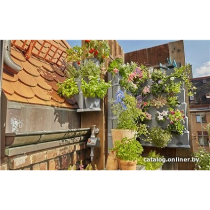 Система полива Gardena Микрокапельный полив для вертикального садоводства 9 горшков