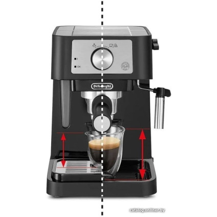 Рожковая кофеварка DeLonghi Stilosa EC260.BK