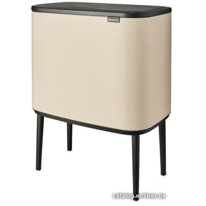 Система сортировки мусора Brabantia Bo Touch Bin 3x11 л (бежевый)