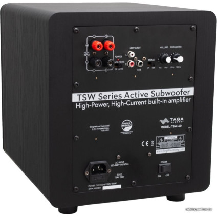 Проводной сабвуфер Taga Harmony TSW-60 (черный)