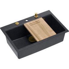 Кухонная мойка Quadron HQM7650U8PVDG1