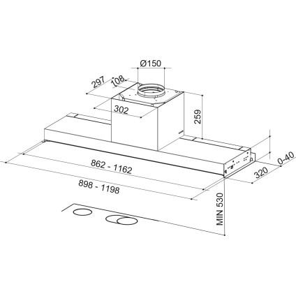 Кухонная вытяжка Faber IN-Nova Air X KL 90 305.0615.688