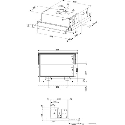 Кухонная вытяжка BEKO HNT 61210 X