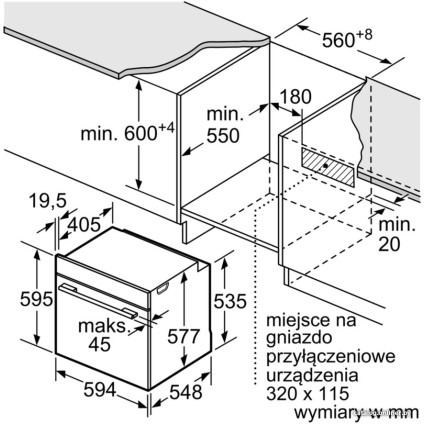 Электрический духовой шкаф Bosch HSG636XS6