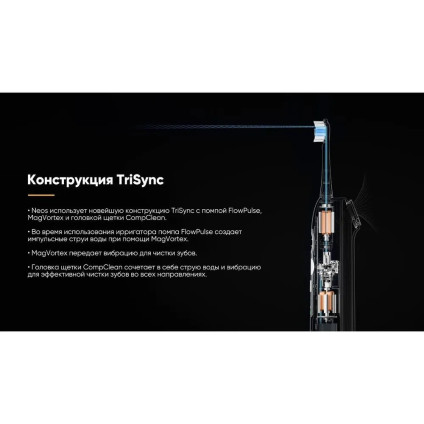 Электрическая зубная щетка и ирригатор Soocas T03 (белый)