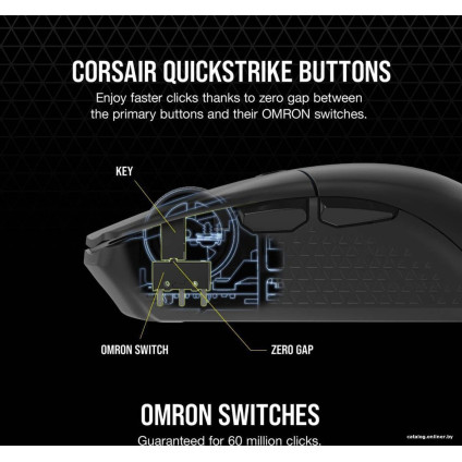 Игровая мышь Corsair Katar Elite Wireless
