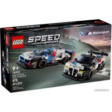 Конструктор LEGO Speed Champions 76922 Гоночные автомобили BMW M4 GT3 и BMW M Hybrid V8