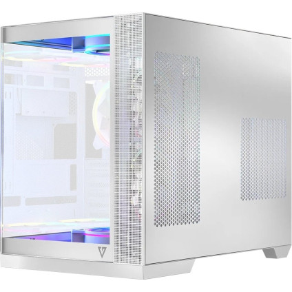 Корпус MODECOM Volcano Panorama Apex ARGB 5F Midi (белый)