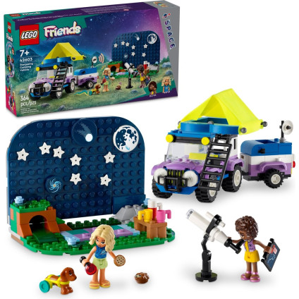 Конструктор LEGO Friends 42603 Автомобиль-кемпинг для наблюдения за звездами